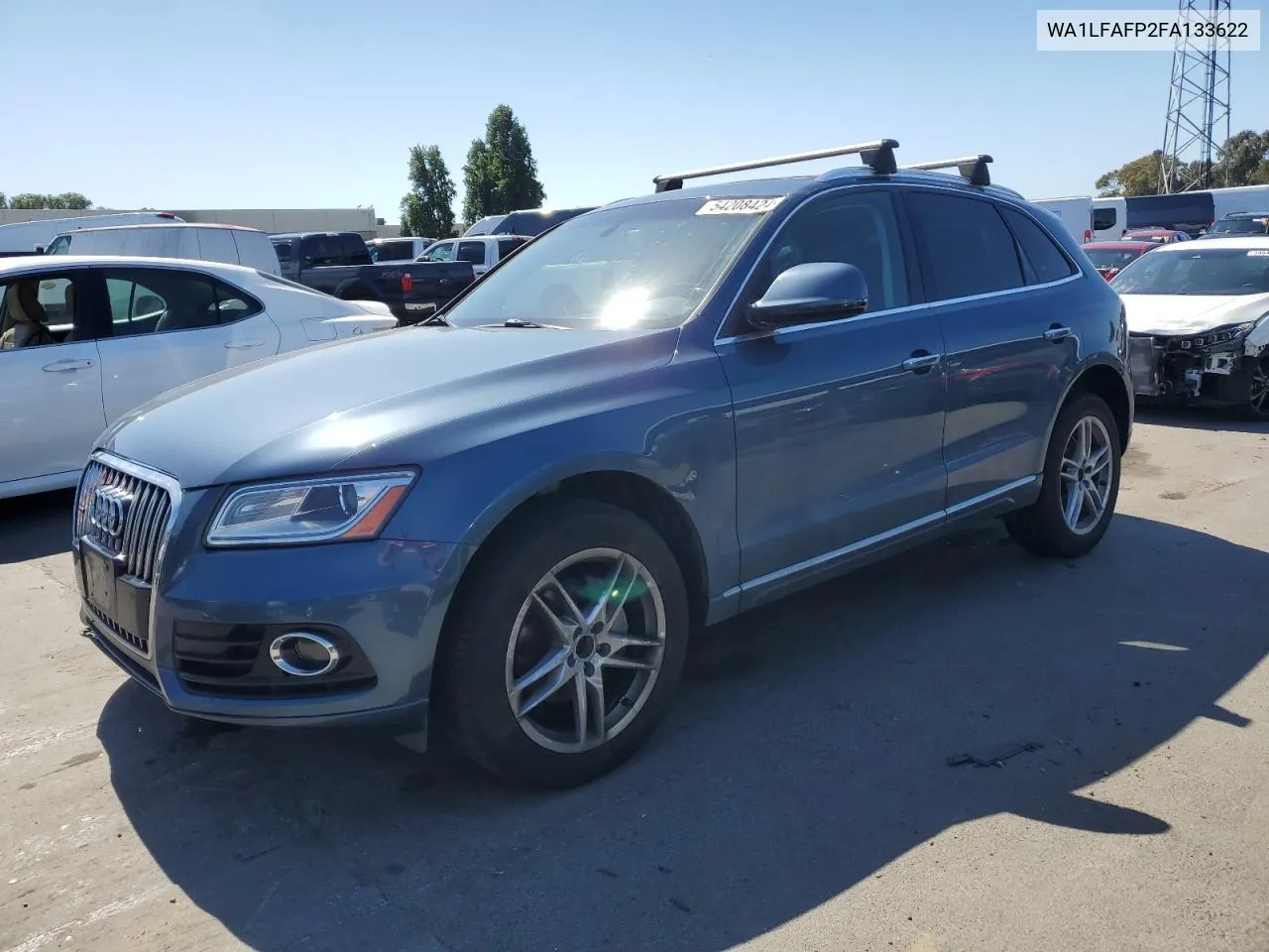 2015 Audi Q5 Premium Plus VIN: WA1LFAFP2FA133622 Lot: 54208424