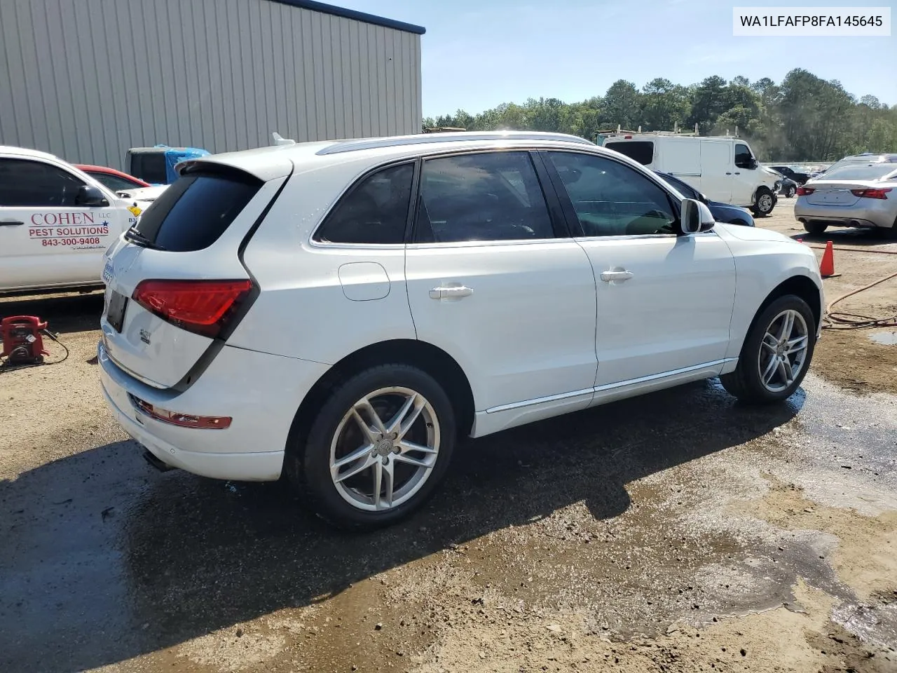 2015 Audi Q5 Premium Plus VIN: WA1LFAFP8FA145645 Lot: 55142584