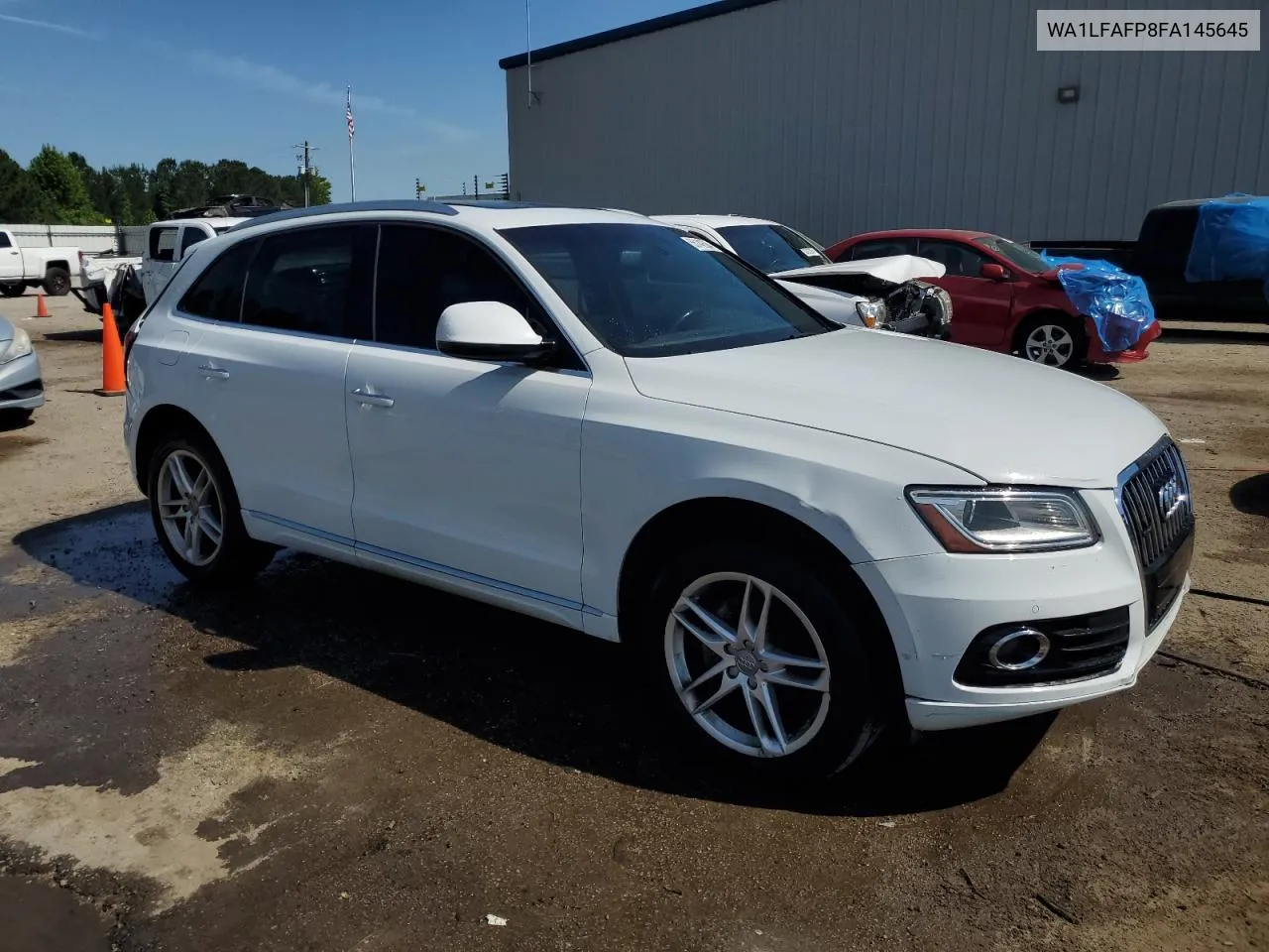 2015 Audi Q5 Premium Plus VIN: WA1LFAFP8FA145645 Lot: 55142584