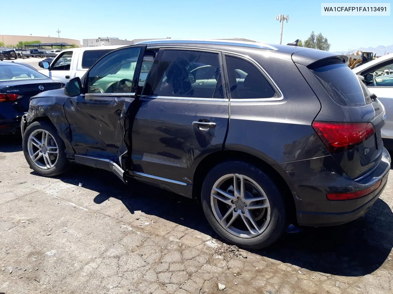 2015 Audi Q5 Premium VIN: WA1CFAFP1FA113491 Lot: 58532564