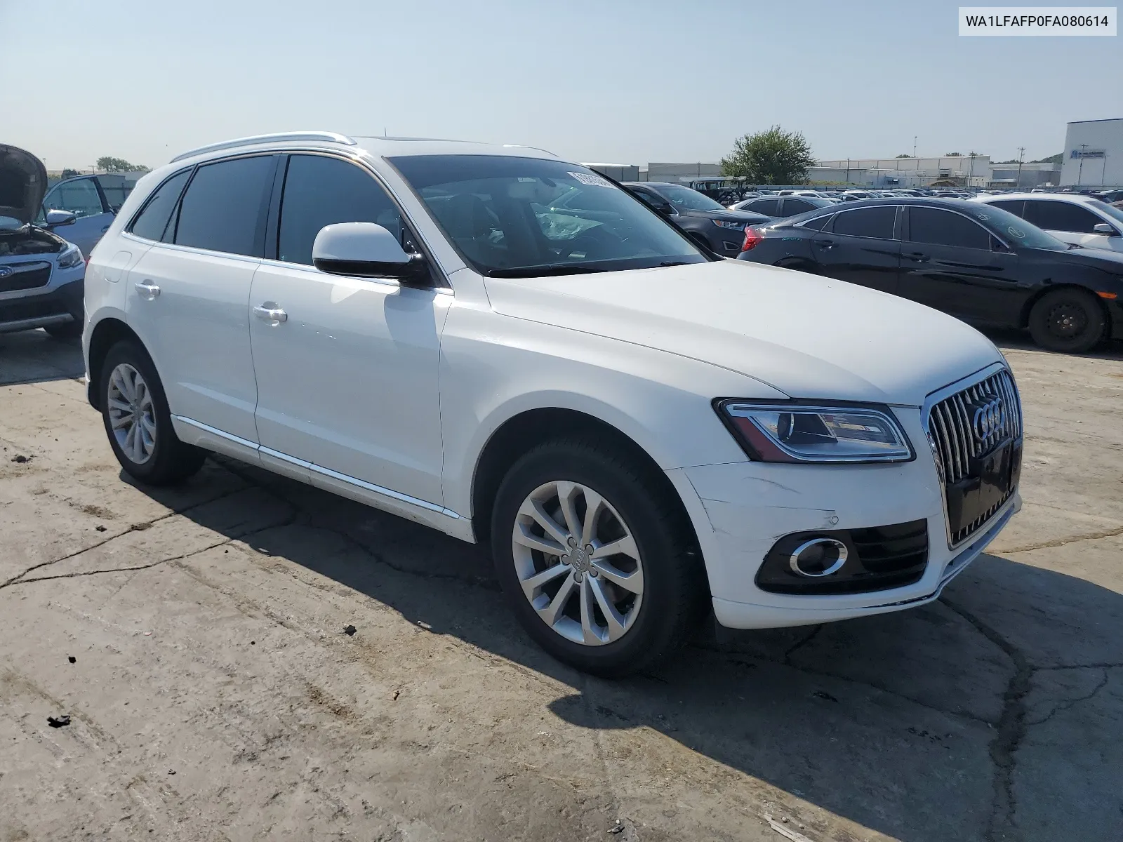 2015 Audi Q5 Premium Plus VIN: WA1LFAFP0FA080614 Lot: 61981534