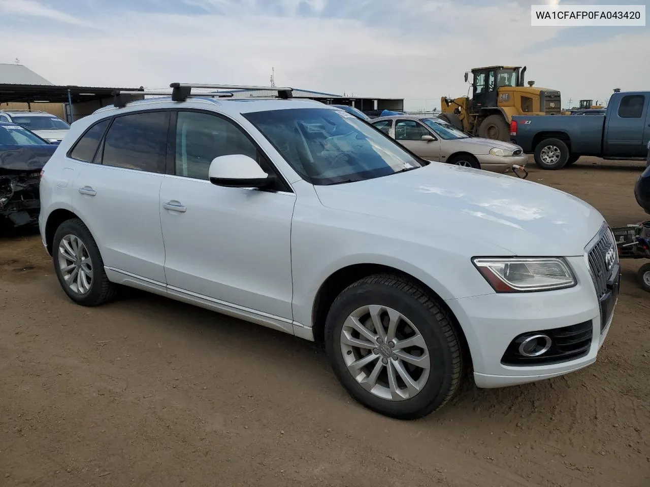 2015 Audi Q5 Premium VIN: WA1CFAFP0FA043420 Lot: 62541454