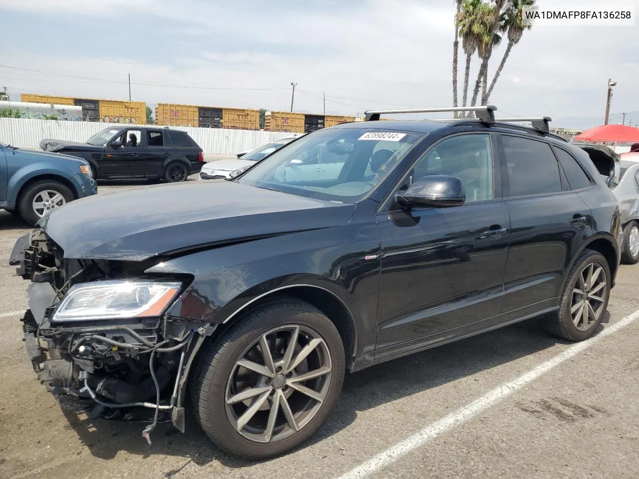 2015 Audi Q5 Tdi Premium Plus VIN: WA1DMAFP8FA136258 Lot: 62898244