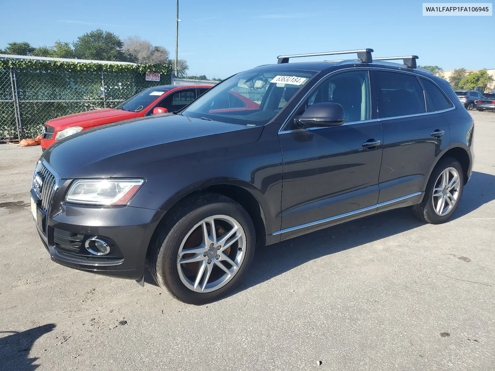 2015 Audi Q5 Premium Plus VIN: WA1LFAFP1FA106945 Lot: 63630184