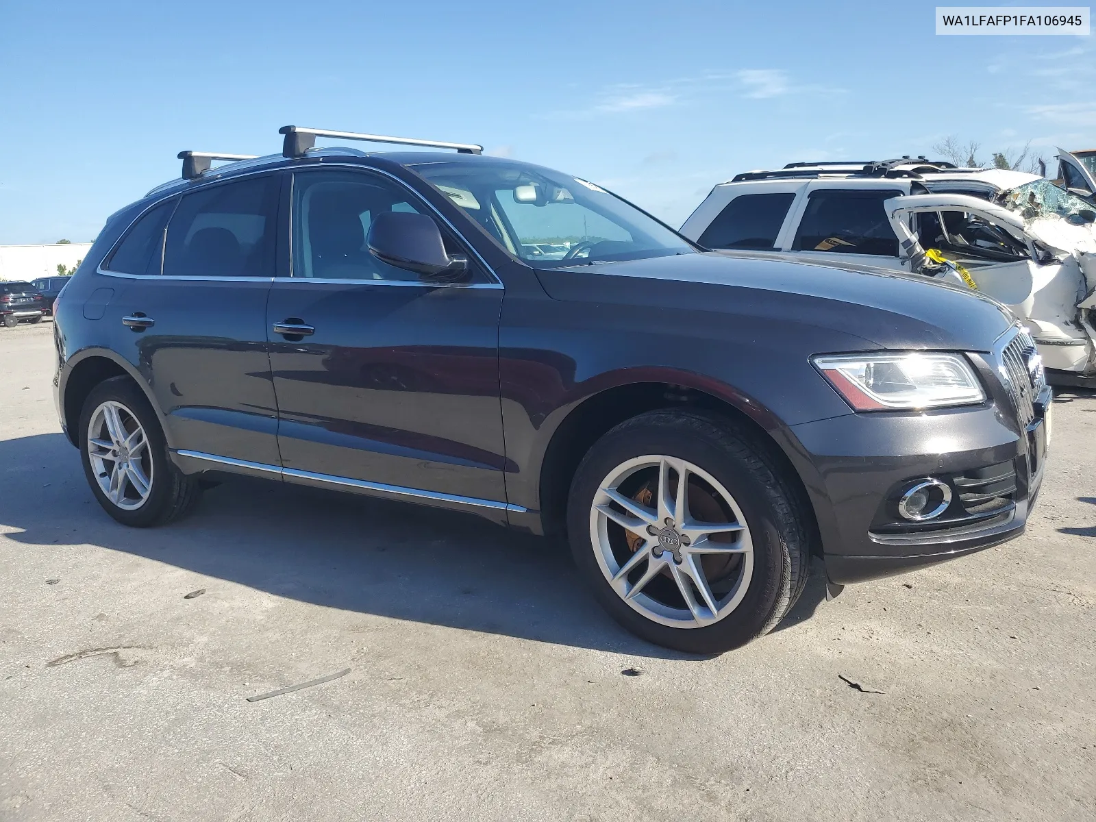 2015 Audi Q5 Premium Plus VIN: WA1LFAFP1FA106945 Lot: 63630184