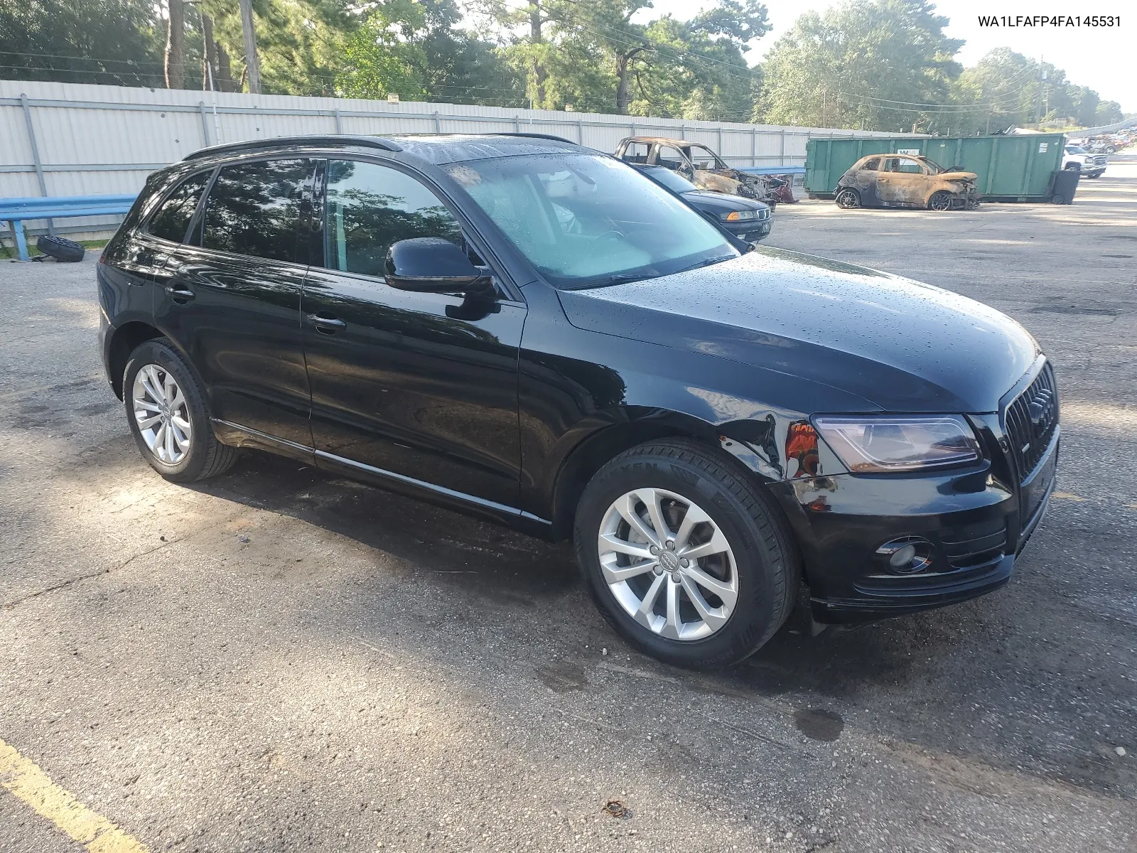 2015 Audi Q5 Premium Plus VIN: WA1LFAFP4FA145531 Lot: 64317364