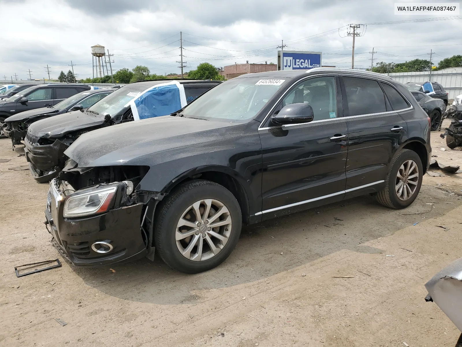 2015 Audi Q5 Premium Plus VIN: WA1LFAFP4FA087467 Lot: 64526034