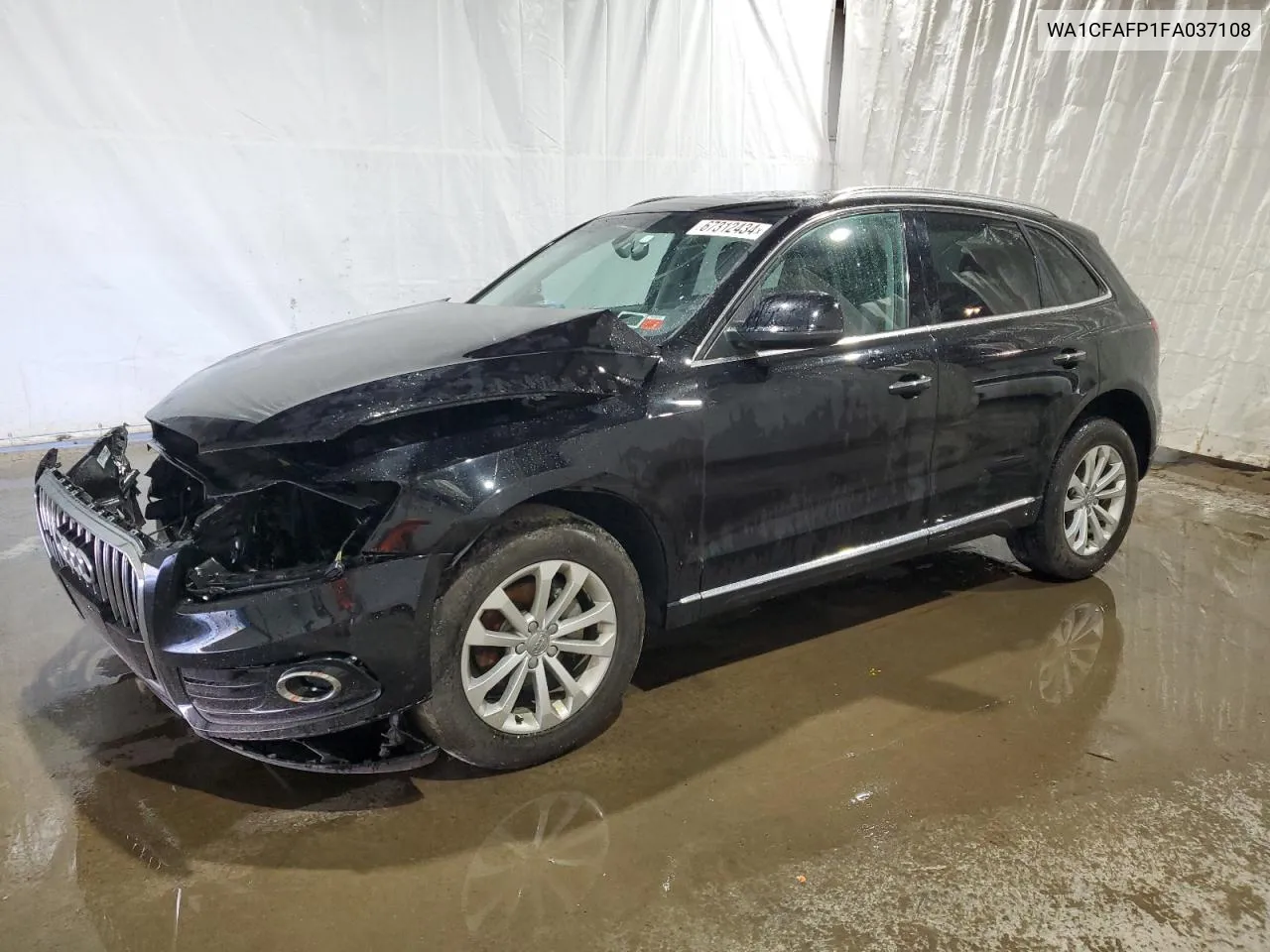 2015 Audi Q5 Premium VIN: WA1CFAFP1FA037108 Lot: 67312434