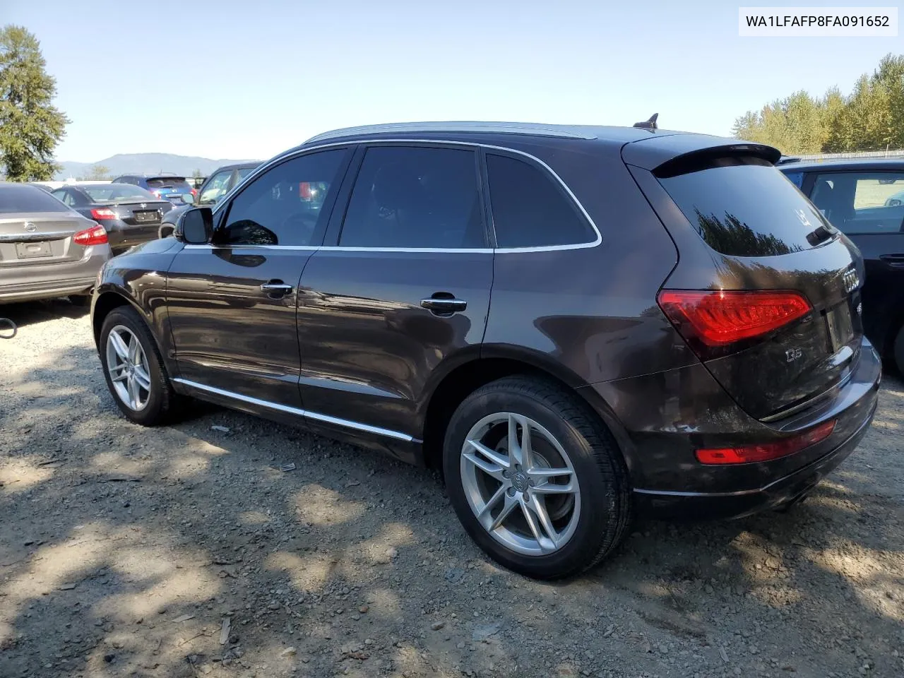 2015 Audi Q5 Premium Plus VIN: WA1LFAFP8FA091652 Lot: 69826094