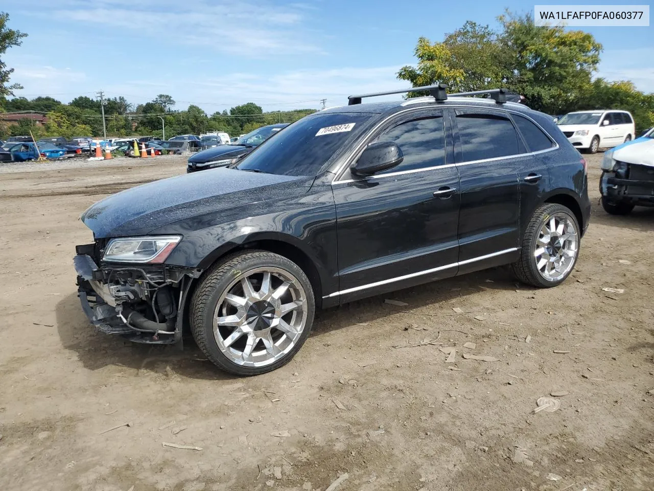 2015 Audi Q5 Premium Plus VIN: WA1LFAFP0FA060377 Lot: 70496874