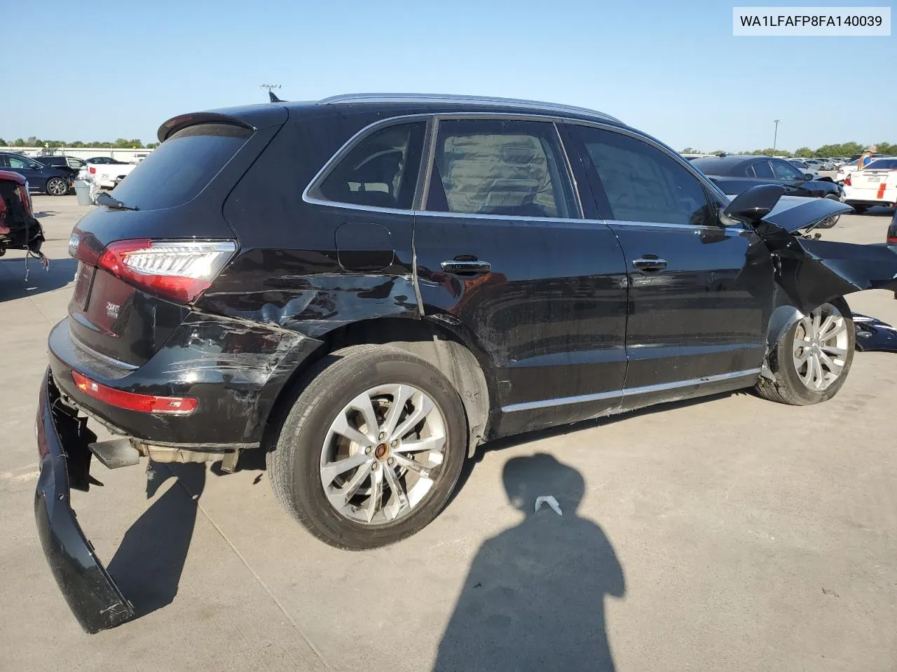 2015 Audi Q5 Premium Plus VIN: WA1LFAFP8FA140039 Lot: 71421074