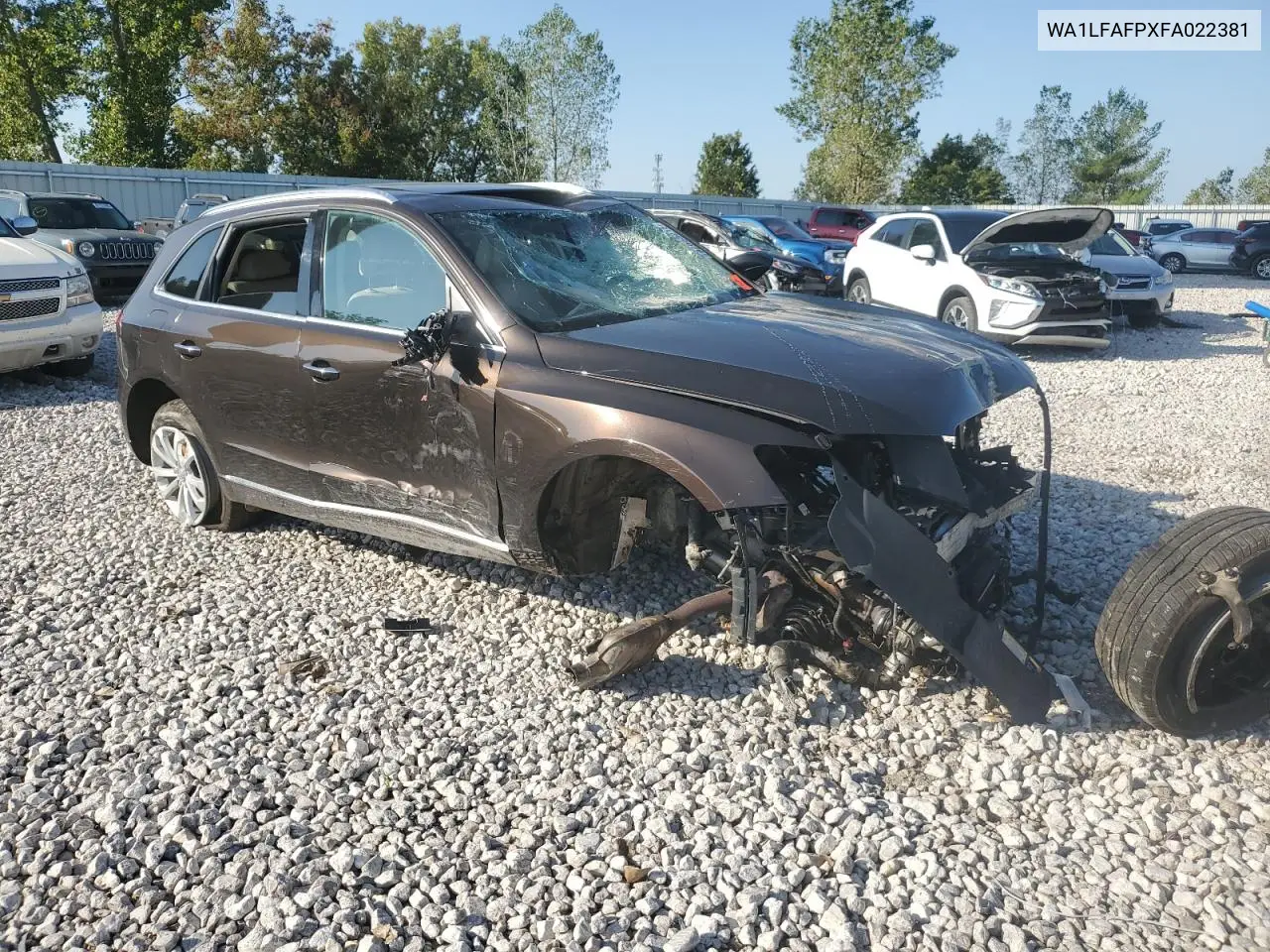 WA1LFAFPXFA022381 2015 Audi Q5 Premium Plus