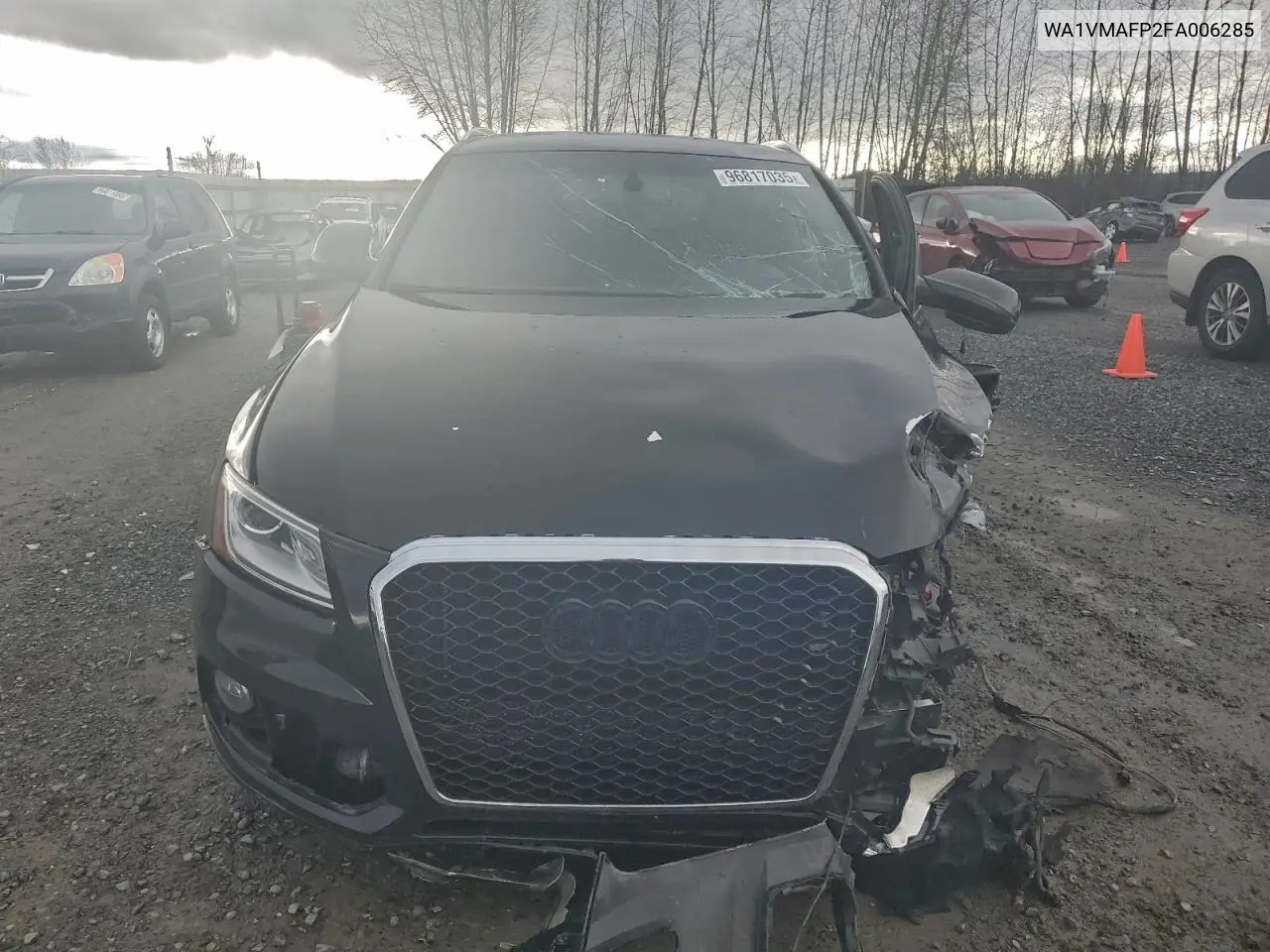 WA1VMAFP2FA006285 2015 Audi Q5 Tdi Prestige