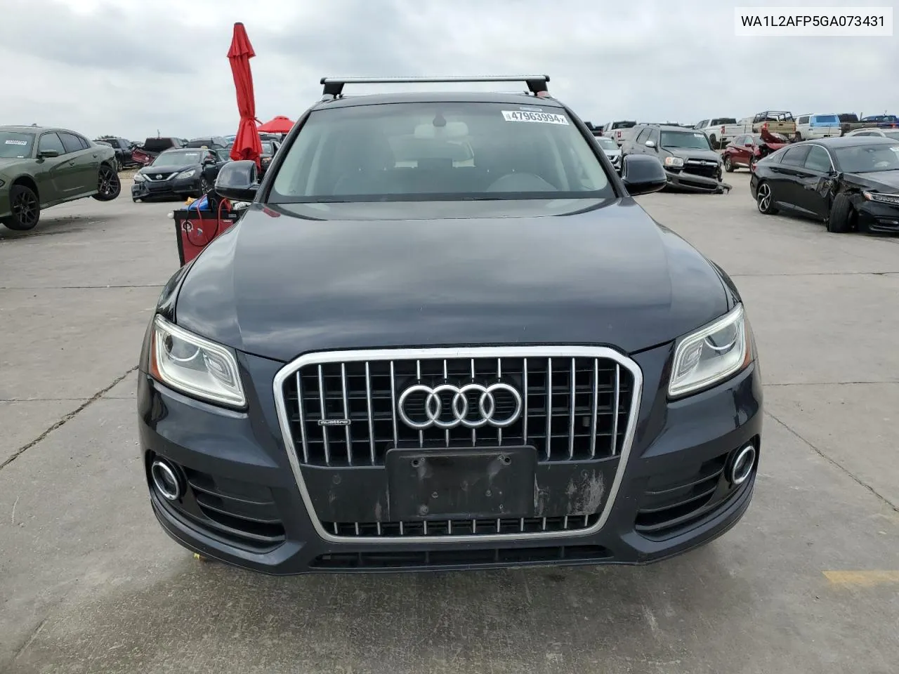 2016 Audi Q5 Premium Plus VIN: WA1L2AFP5GA073431 Lot: 47963994