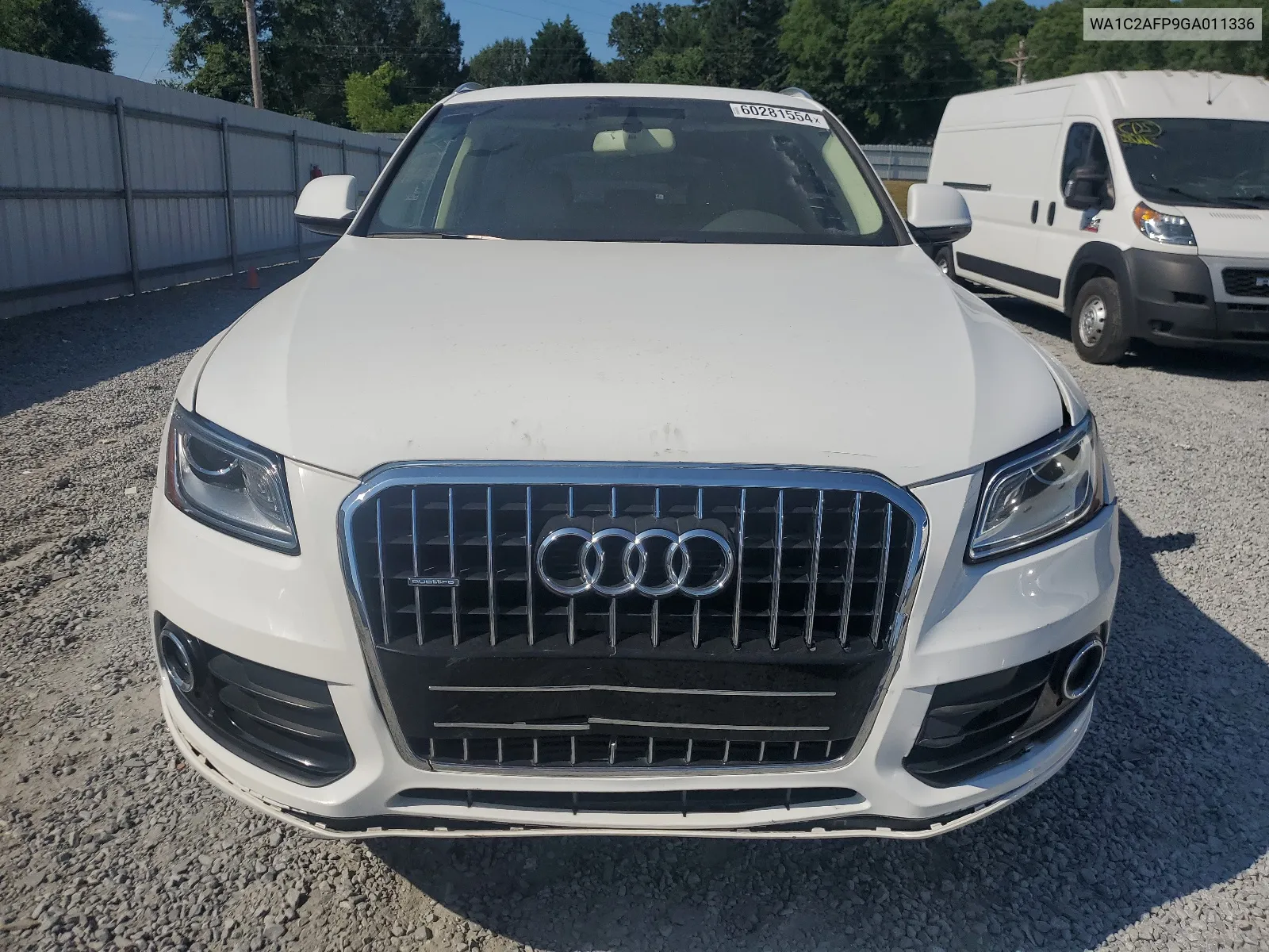 2016 Audi Q5 Premium VIN: WA1C2AFP9GA011336 Lot: 60281554