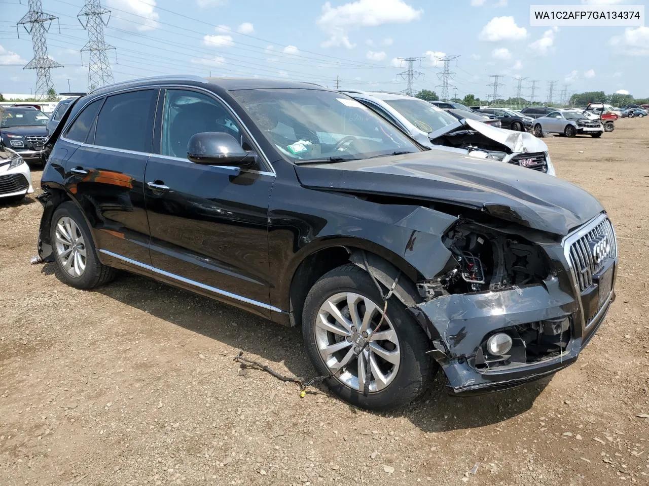 2016 Audi Q5 Premium VIN: WA1C2AFP7GA134374 Lot: 61658174