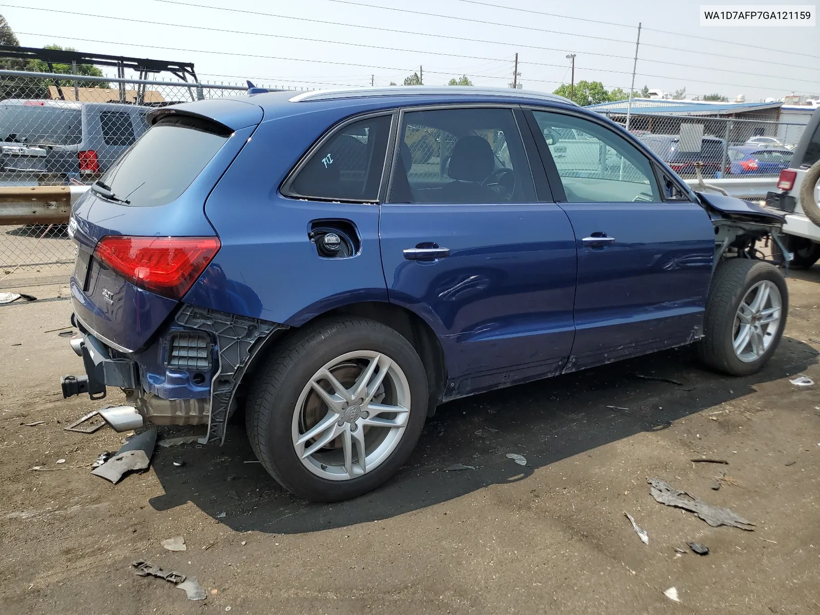 2016 Audi Q5 Premium Plus S-Line VIN: WA1D7AFP7GA121159 Lot: 63567694