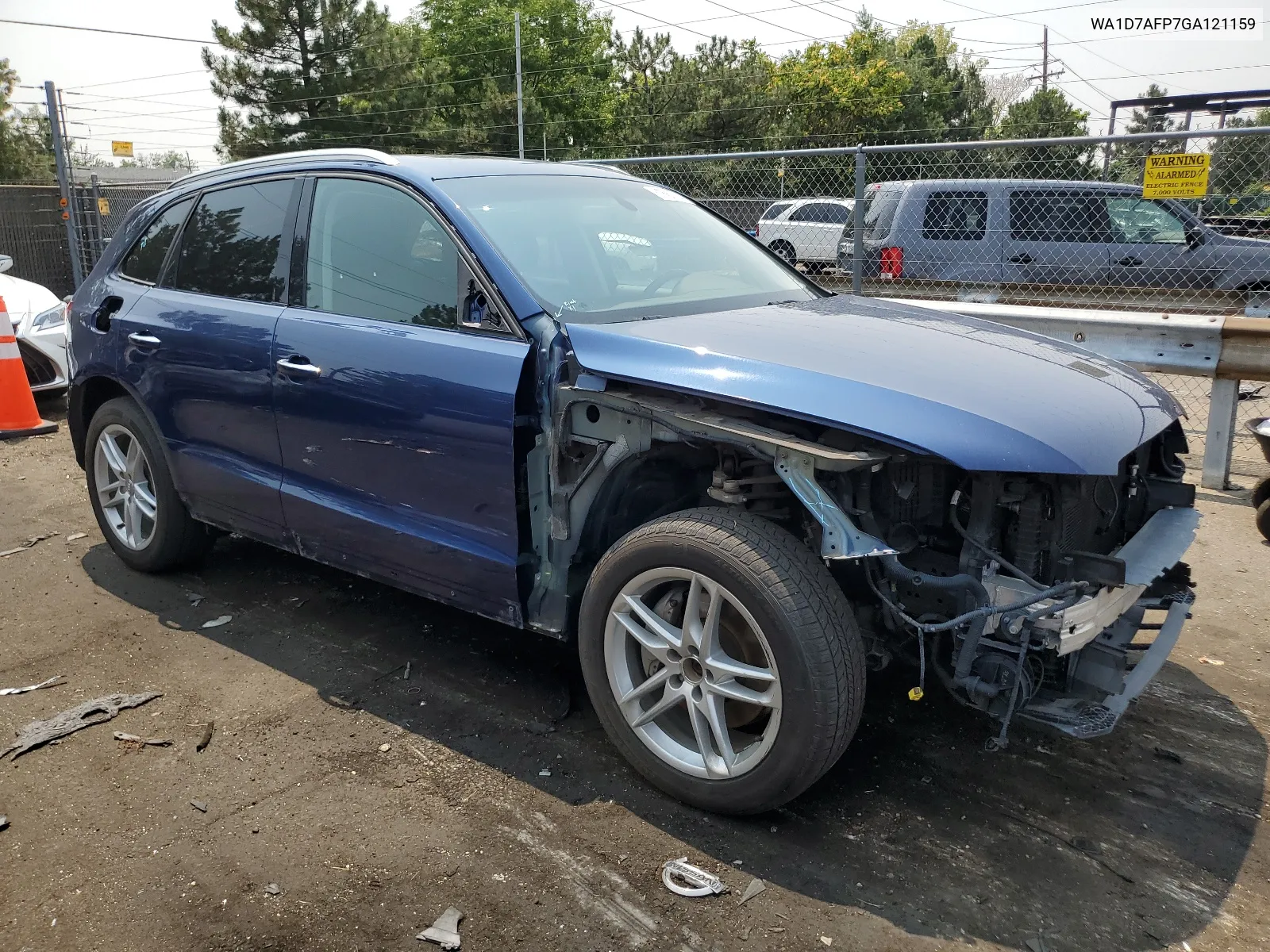 2016 Audi Q5 Premium Plus S-Line VIN: WA1D7AFP7GA121159 Lot: 63567694