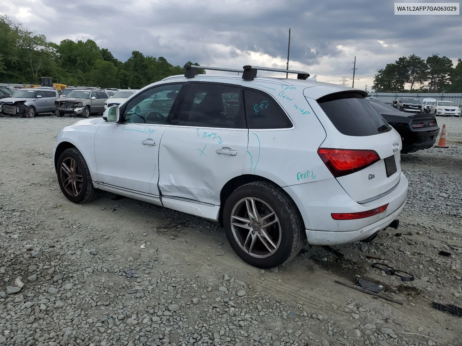 2016 Audi Q5 Premium Plus VIN: WA1L2AFP7GA063029 Lot: 63753794