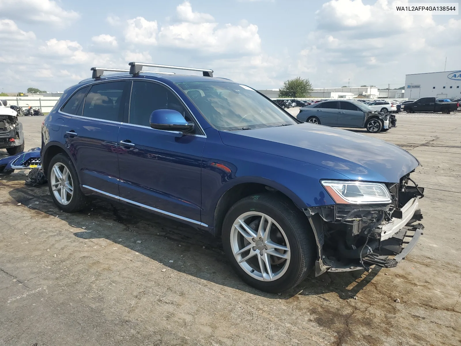 2016 Audi Q5 Premium Plus VIN: WA1L2AFP4GA138544 Lot: 64459374