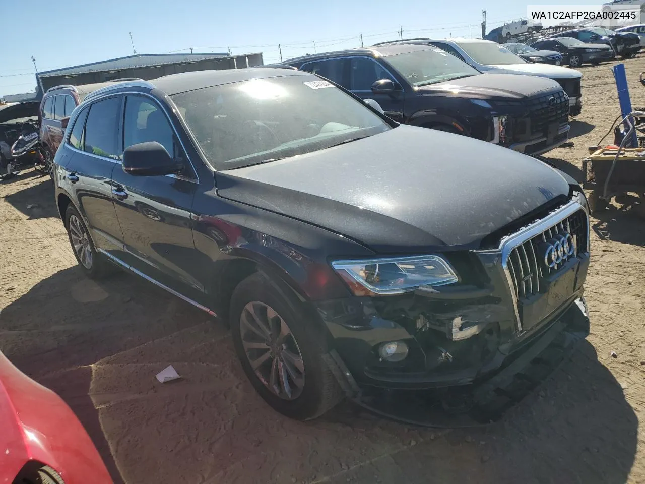 2016 Audi Q5 Premium VIN: WA1C2AFP2GA002445 Lot: 72424204