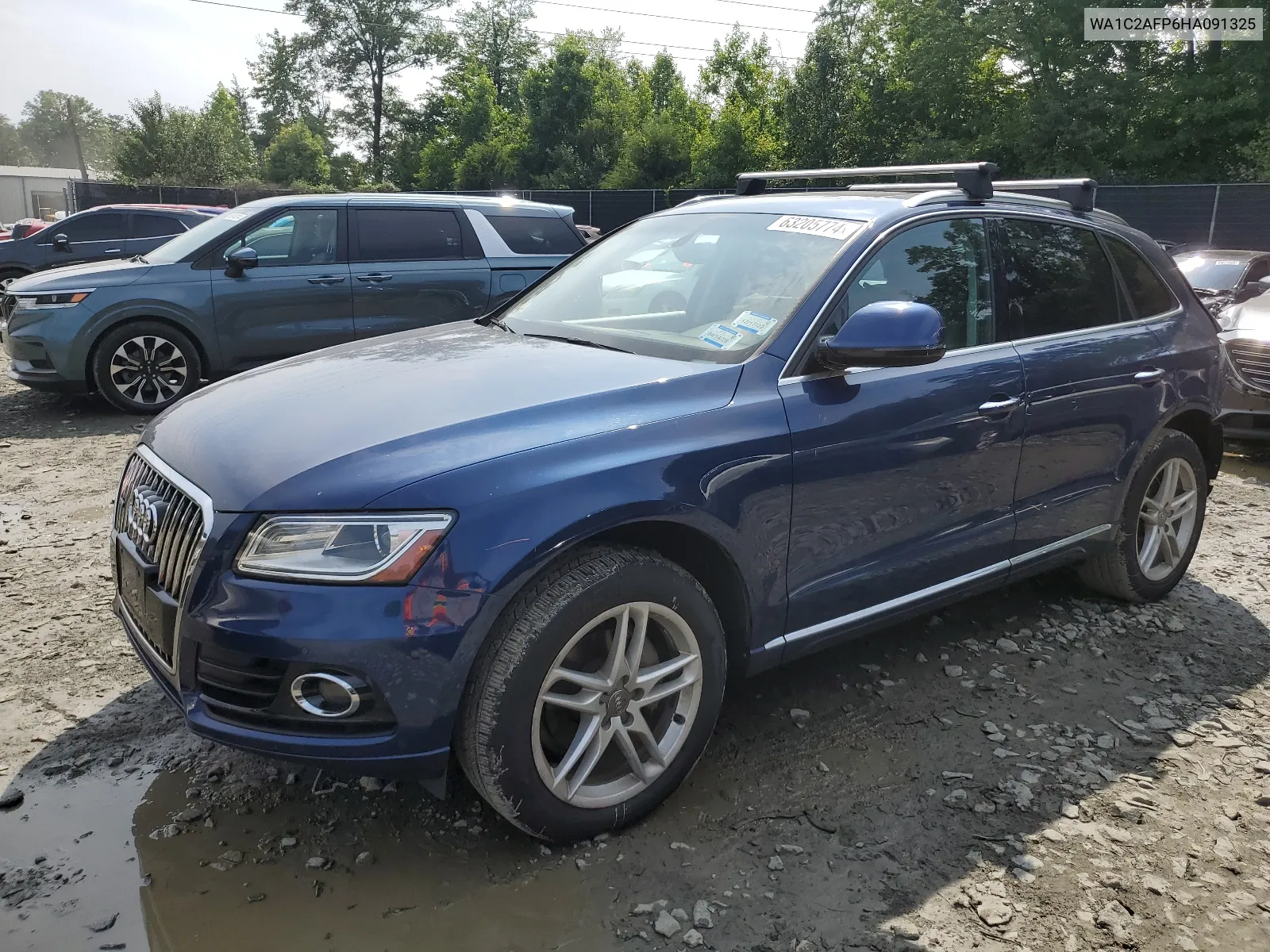 2017 Audi Q5 Premium VIN: WA1C2AFP6HA091325 Lot: 63205774