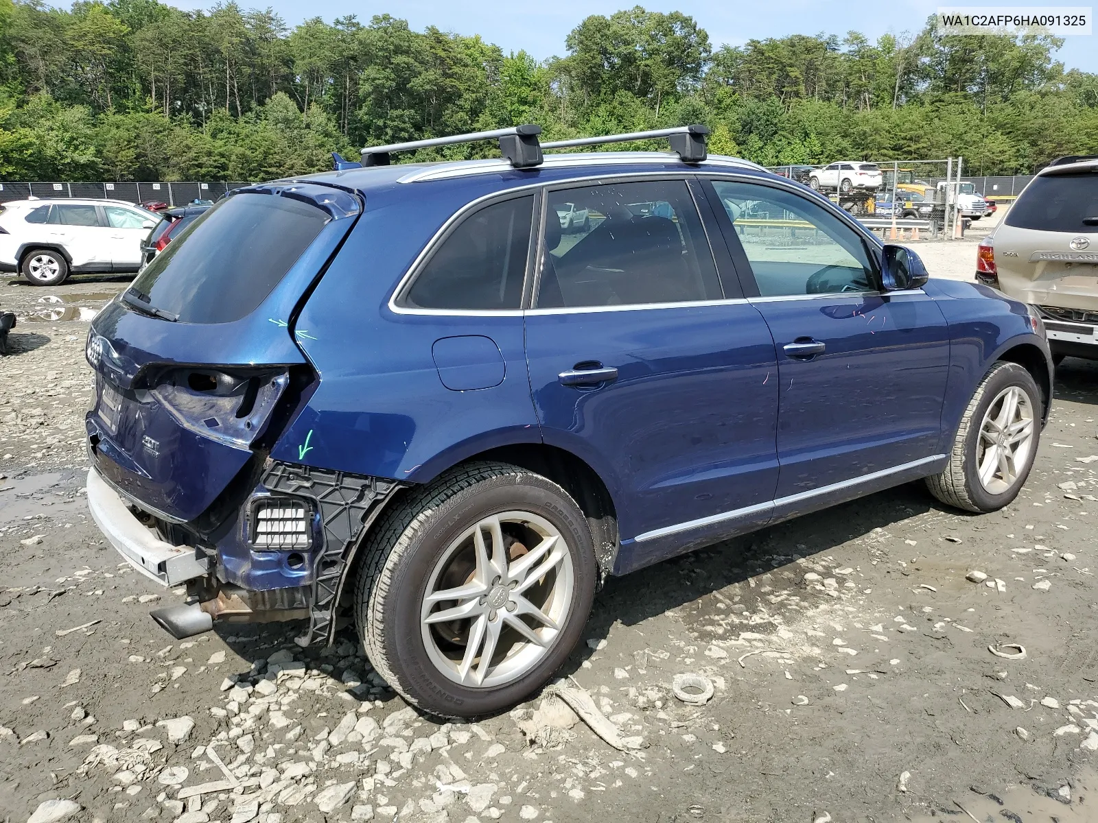 2017 Audi Q5 Premium VIN: WA1C2AFP6HA091325 Lot: 63205774