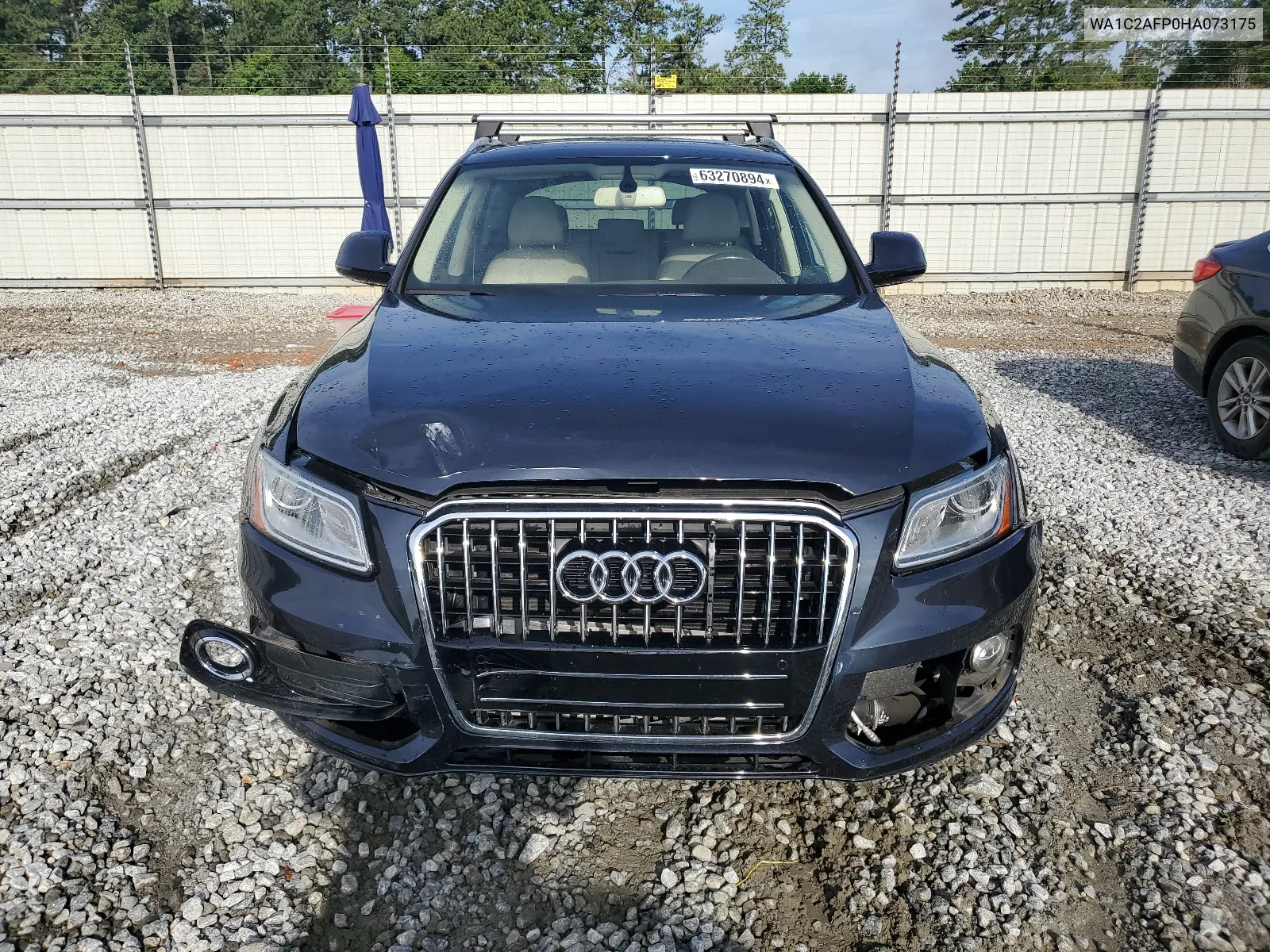 2017 Audi Q5 Premium VIN: WA1C2AFP0HA073175 Lot: 63270894