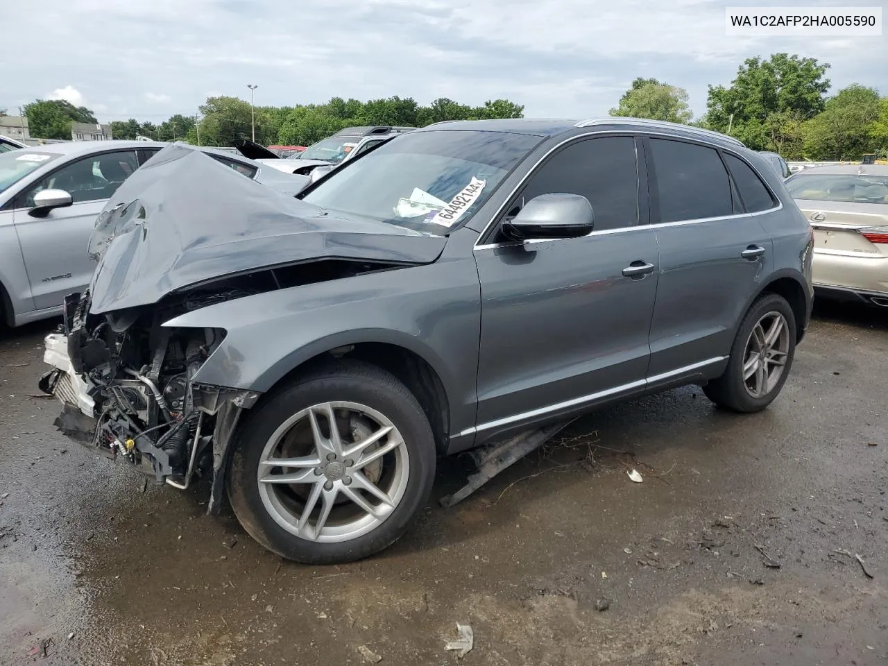 2017 Audi Q5 Premium VIN: WA1C2AFP2HA005590 Lot: 64492144