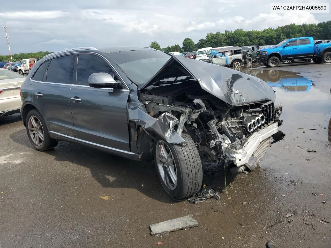 2017 Audi Q5 Premium VIN: WA1C2AFP2HA005590 Lot: 64492144