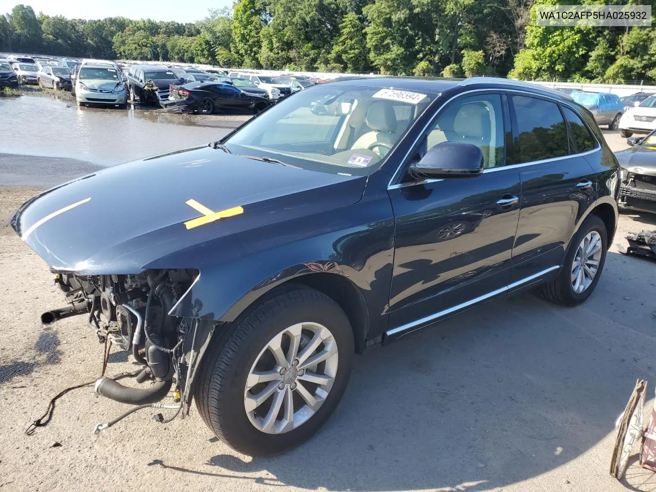 2017 Audi Q5 Premium VIN: WA1C2AFP5HA025932 Lot: 67596594