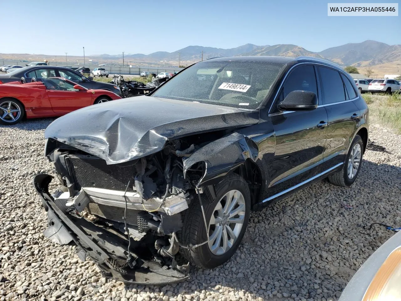 2017 Audi Q5 Premium VIN: WA1C2AFP3HA055446 Lot: 71498744