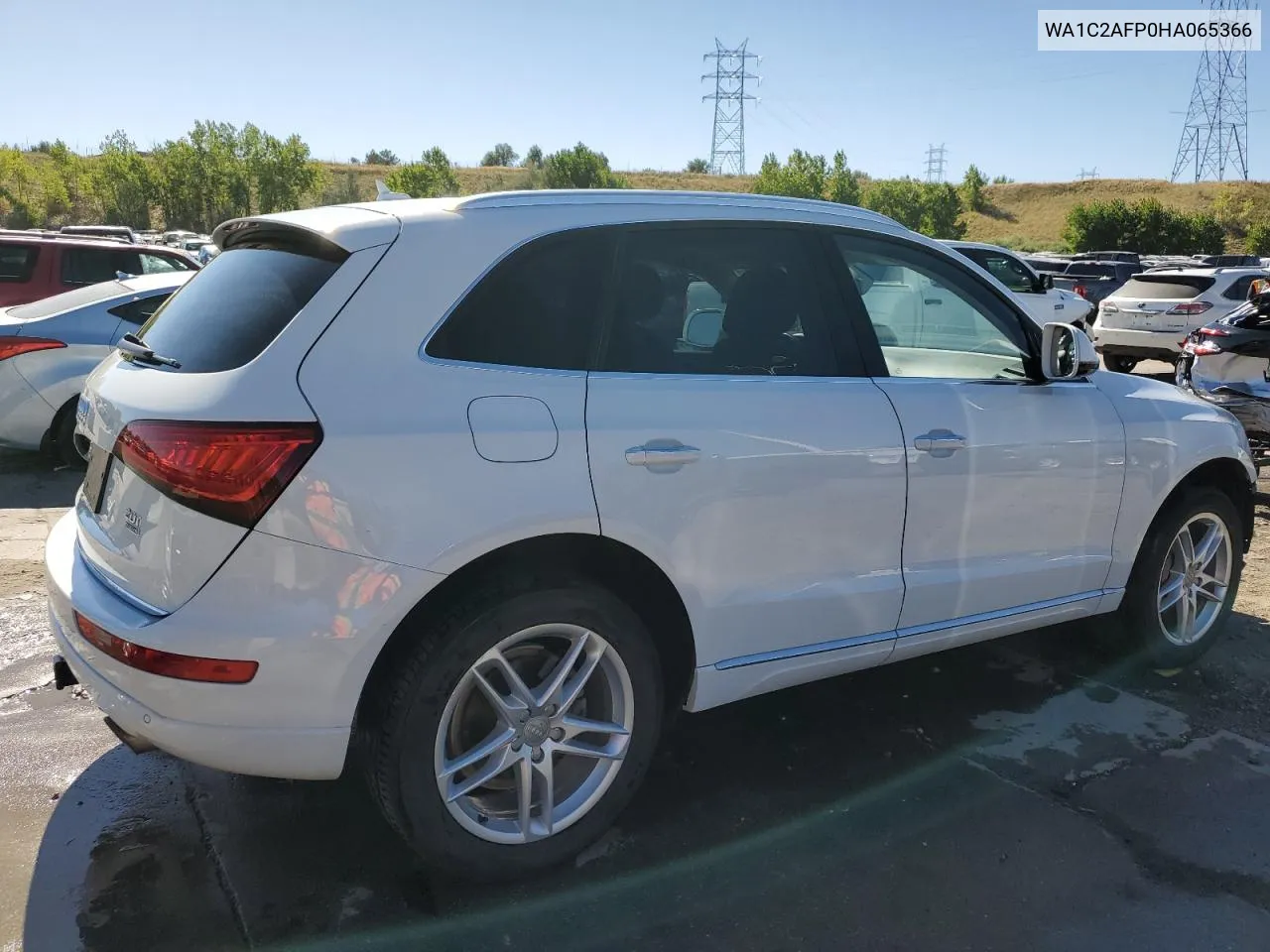 2017 Audi Q5 Premium VIN: WA1C2AFP0HA065366 Lot: 71628204