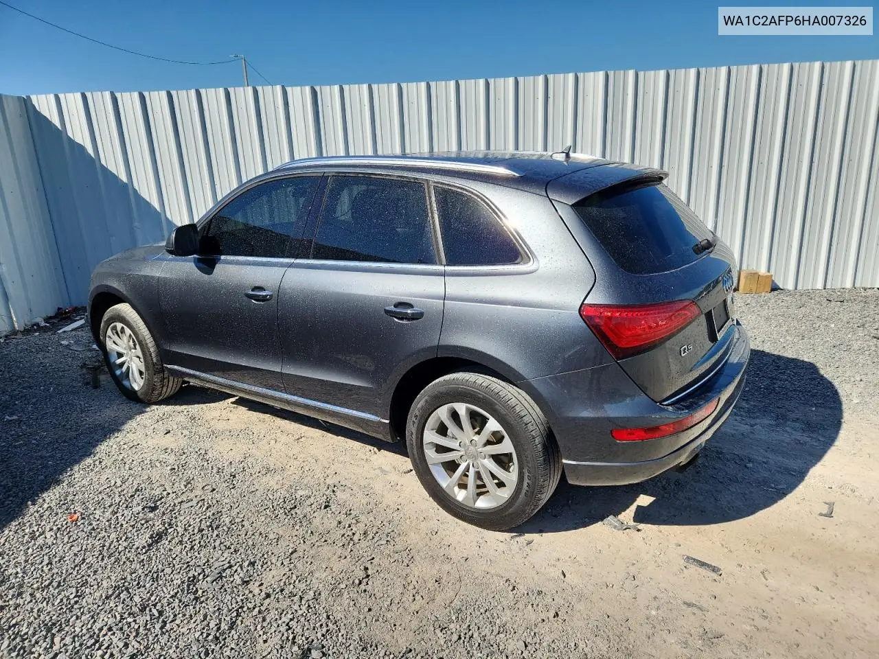 WA1C2AFP6HA007326 2017 Audi Q5 Premium
