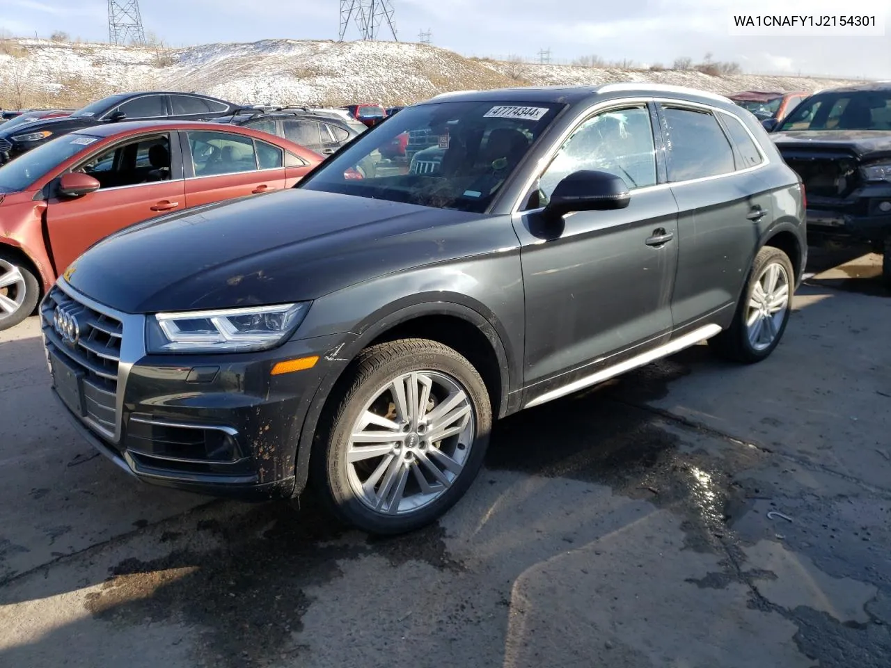 WA1CNAFY1J2154301 2018 Audi Q5 Prestige