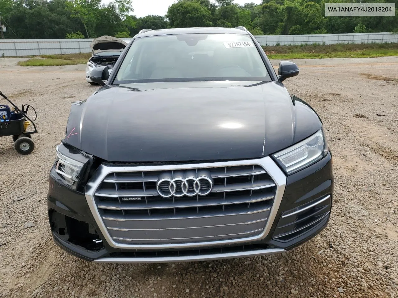 WA1ANAFY4J2018204 2018 Audi Q5 Premium