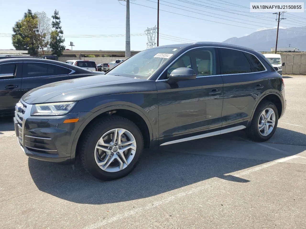 2018 Audi Q5 Premium Plus VIN: WA1BNAFY8J2150855 Lot: 53359554