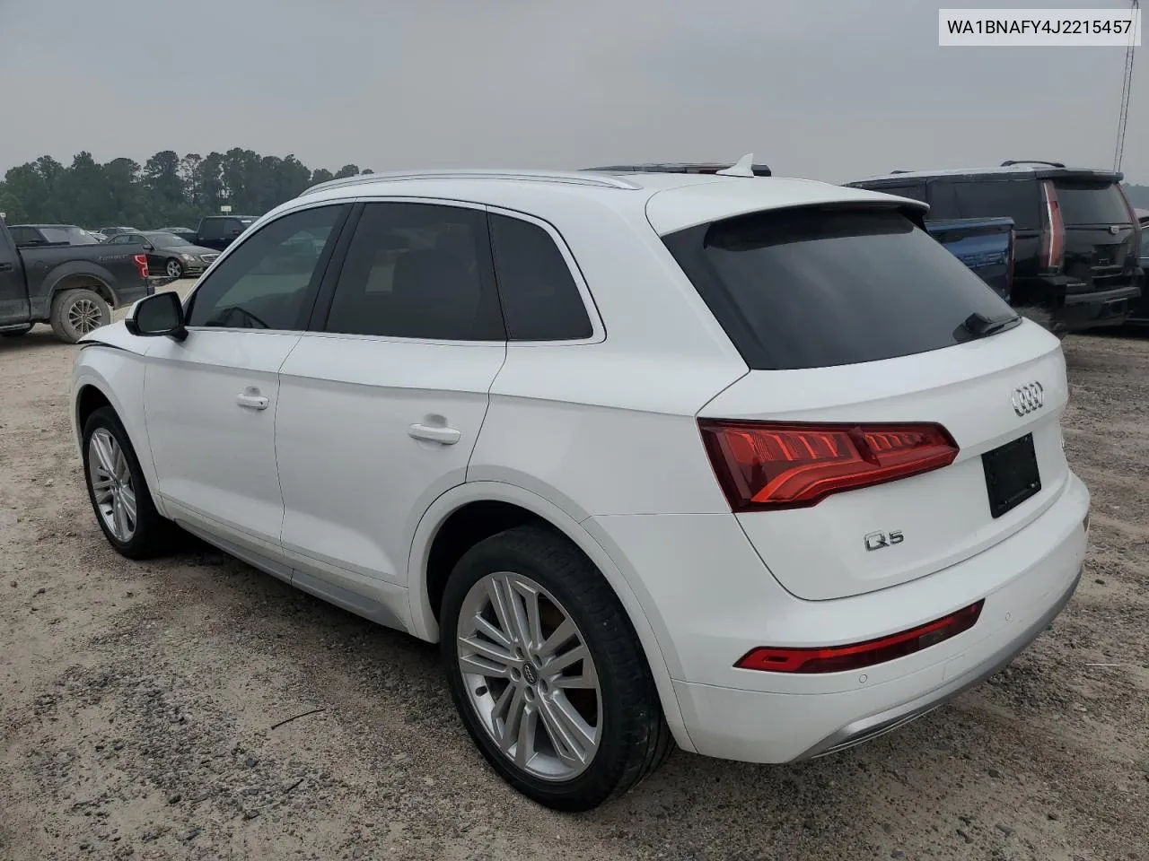 2018 Audi Q5 Premium Plus VIN: WA1BNAFY4J2215457 Lot: 54366264