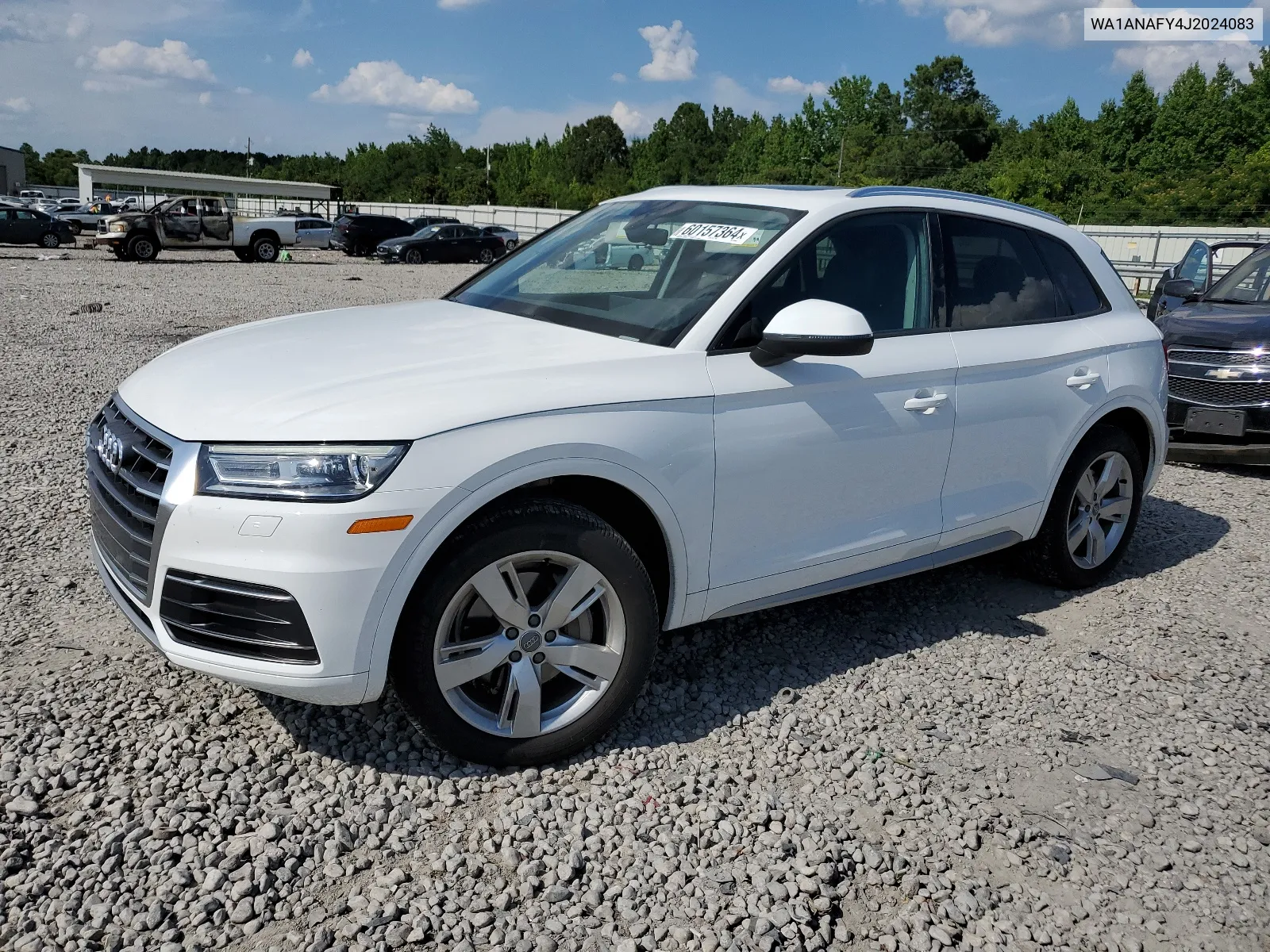 2018 Audi Q5 Premium VIN: WA1ANAFY4J2024083 Lot: 60157364