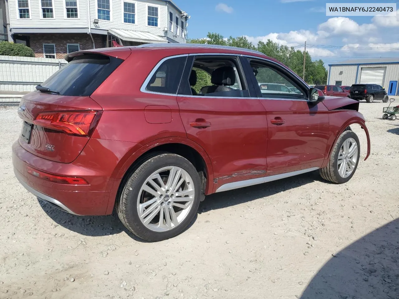 2018 Audi Q5 Premium Plus VIN: WA1BNAFY6J2240473 Lot: 61055944