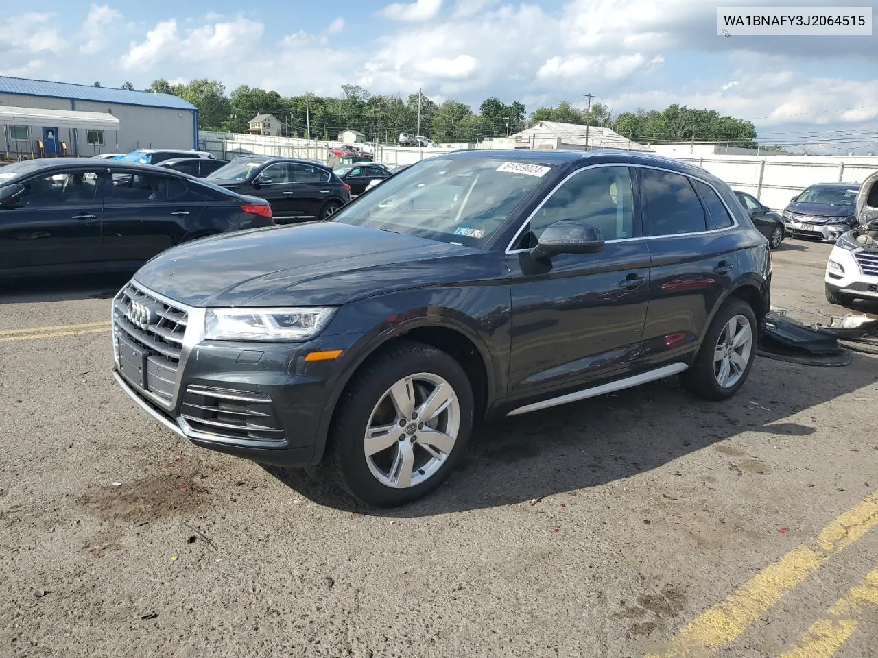 2018 Audi Q5 Premium Plus VIN: WA1BNAFY3J2064515 Lot: 61859024