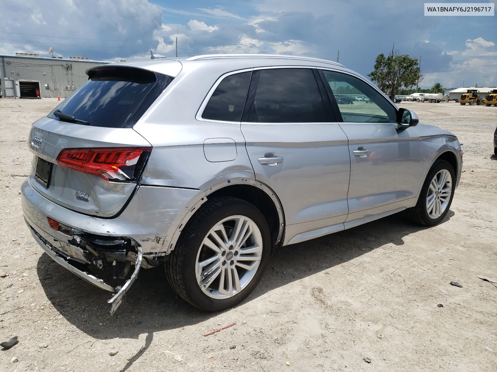 2018 Audi Q5 Premium Plus VIN: WA1BNAFY6J2196717 Lot: 61925754