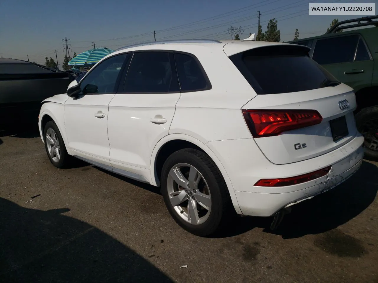 2018 Audi Q5 Premium VIN: WA1ANAFY1J2220708 Lot: 62261424