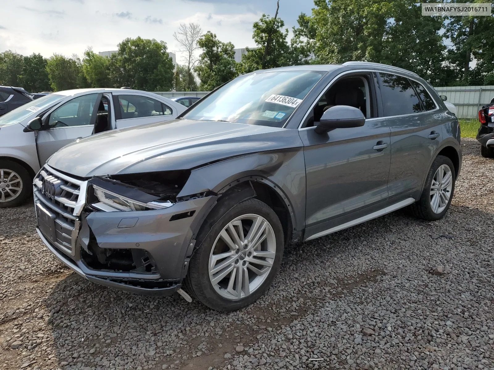 WA1BNAFY5J2016711 2018 Audi Q5 Premium Plus