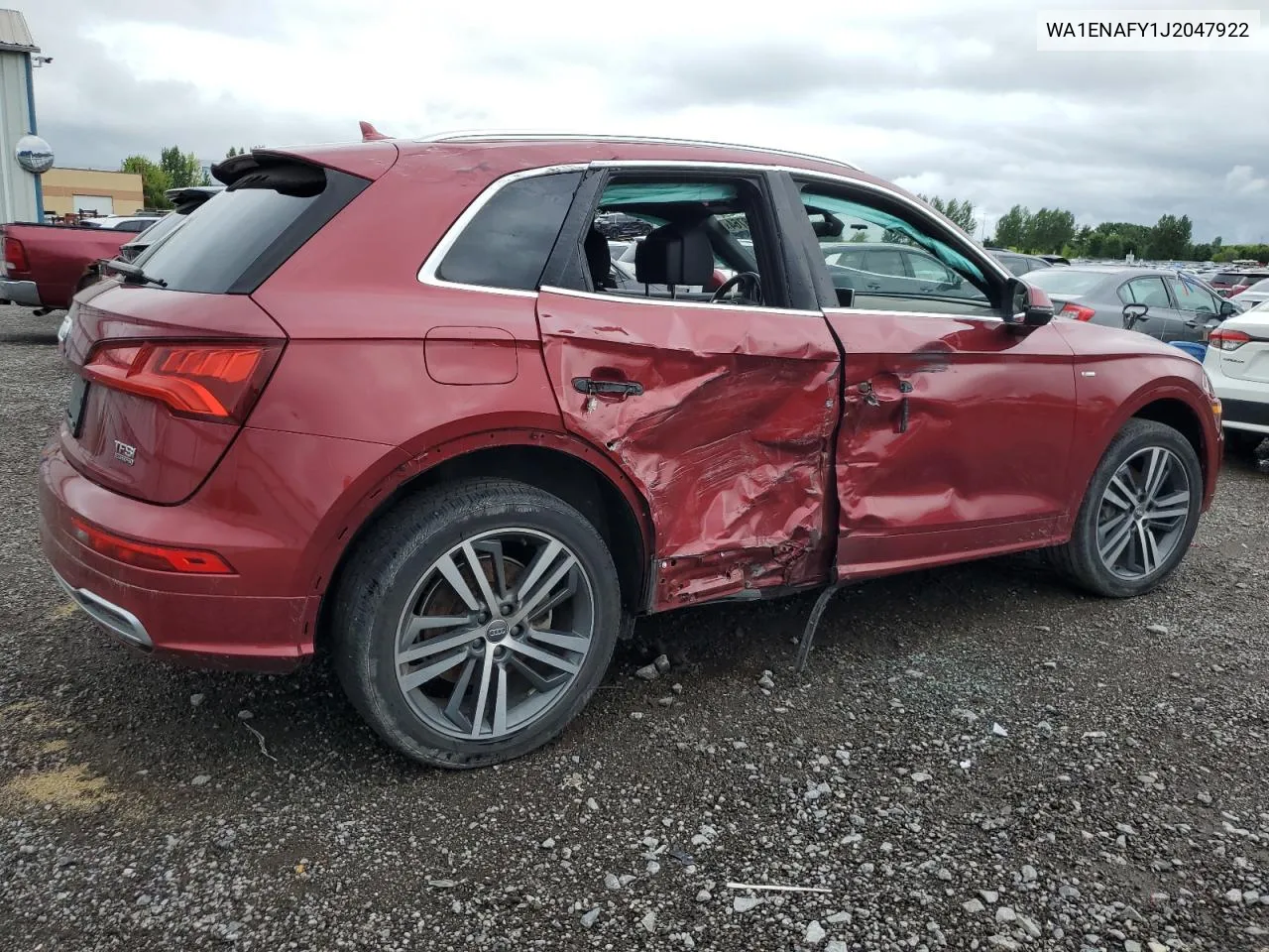 WA1ENAFY1J2047922 2018 Audi Q5 Progressiv S-Line