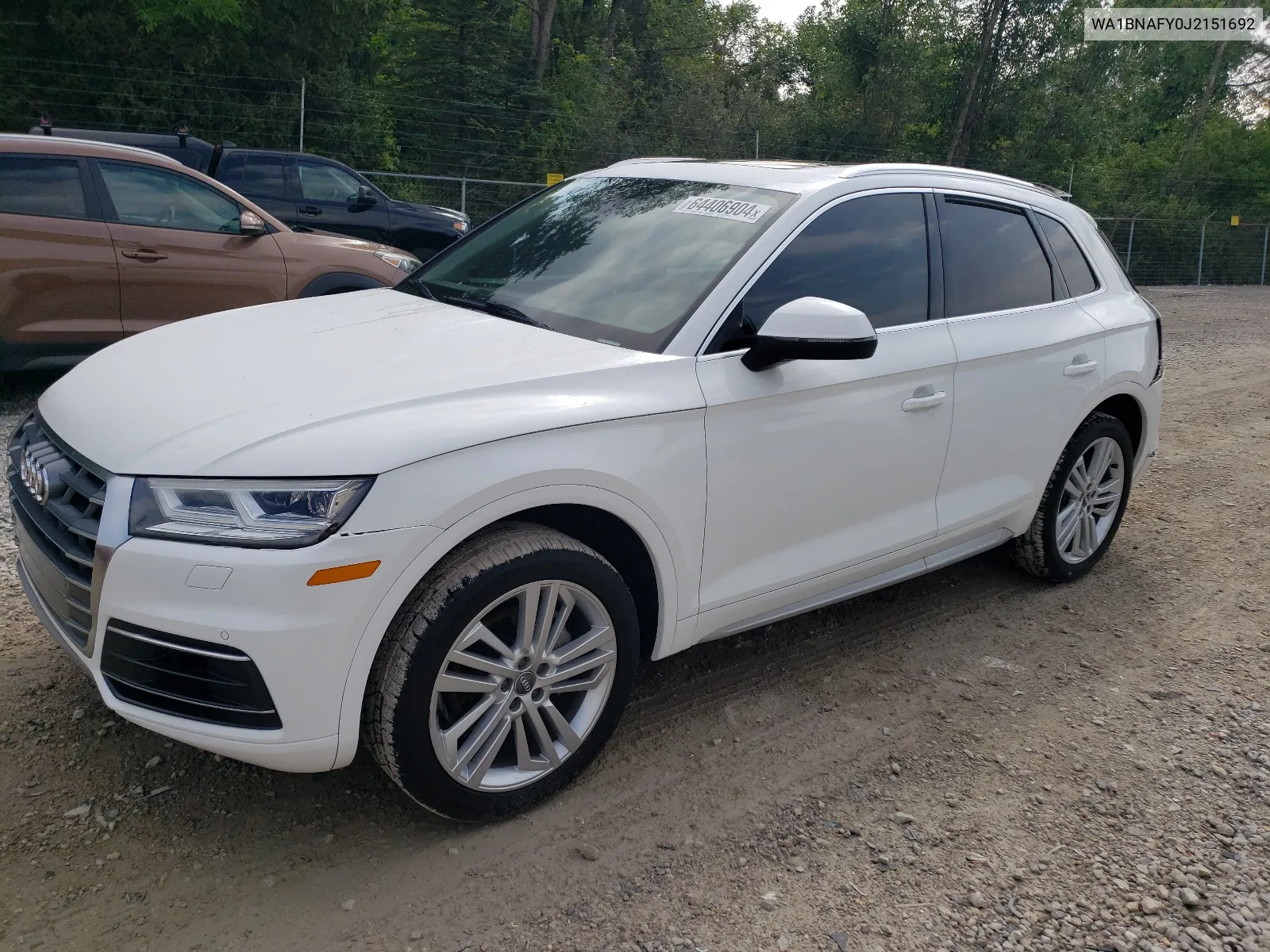 2018 Audi Q5 Premium Plus VIN: WA1BNAFY0J2151692 Lot: 64406904