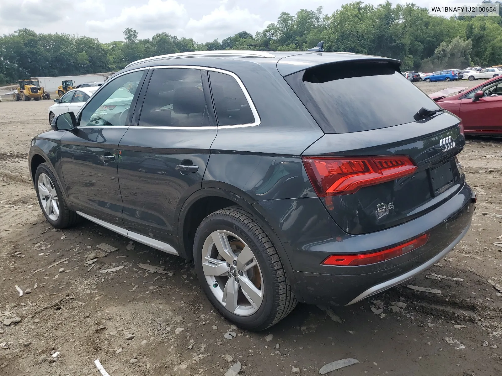 2018 Audi Q5 Premium Plus VIN: WA1BNAFY1J2100654 Lot: 64417354