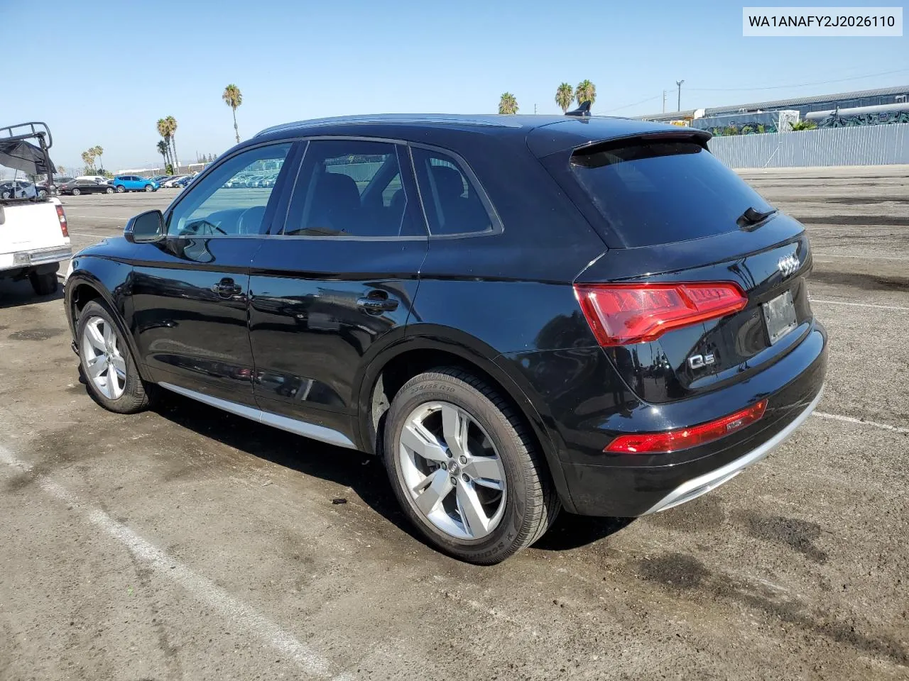 2018 Audi Q5 Premium VIN: WA1ANAFY2J2026110 Lot: 69223404