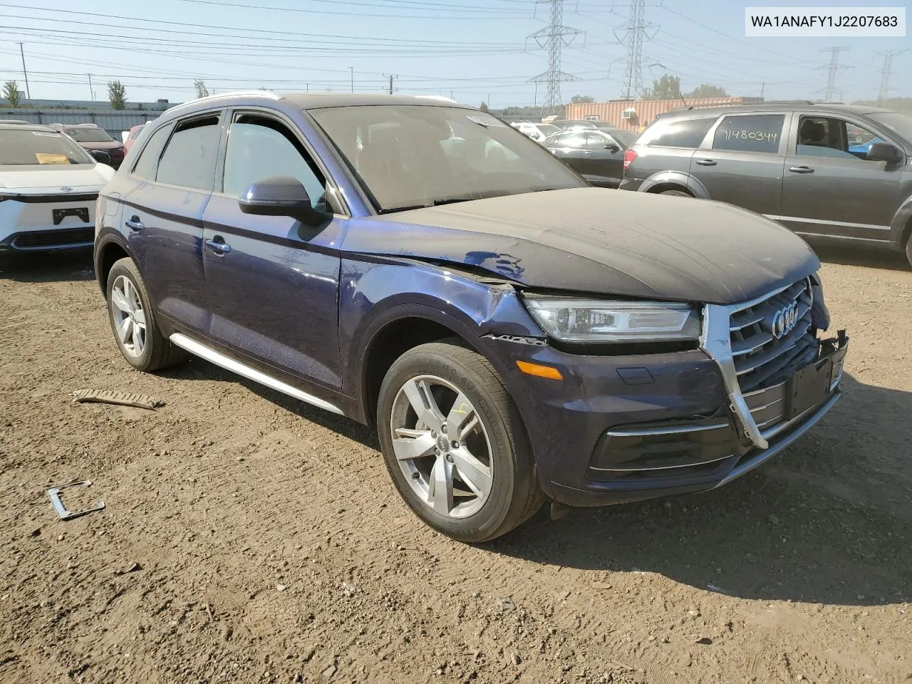 WA1ANAFY1J2207683 2018 Audi Q5 Premium