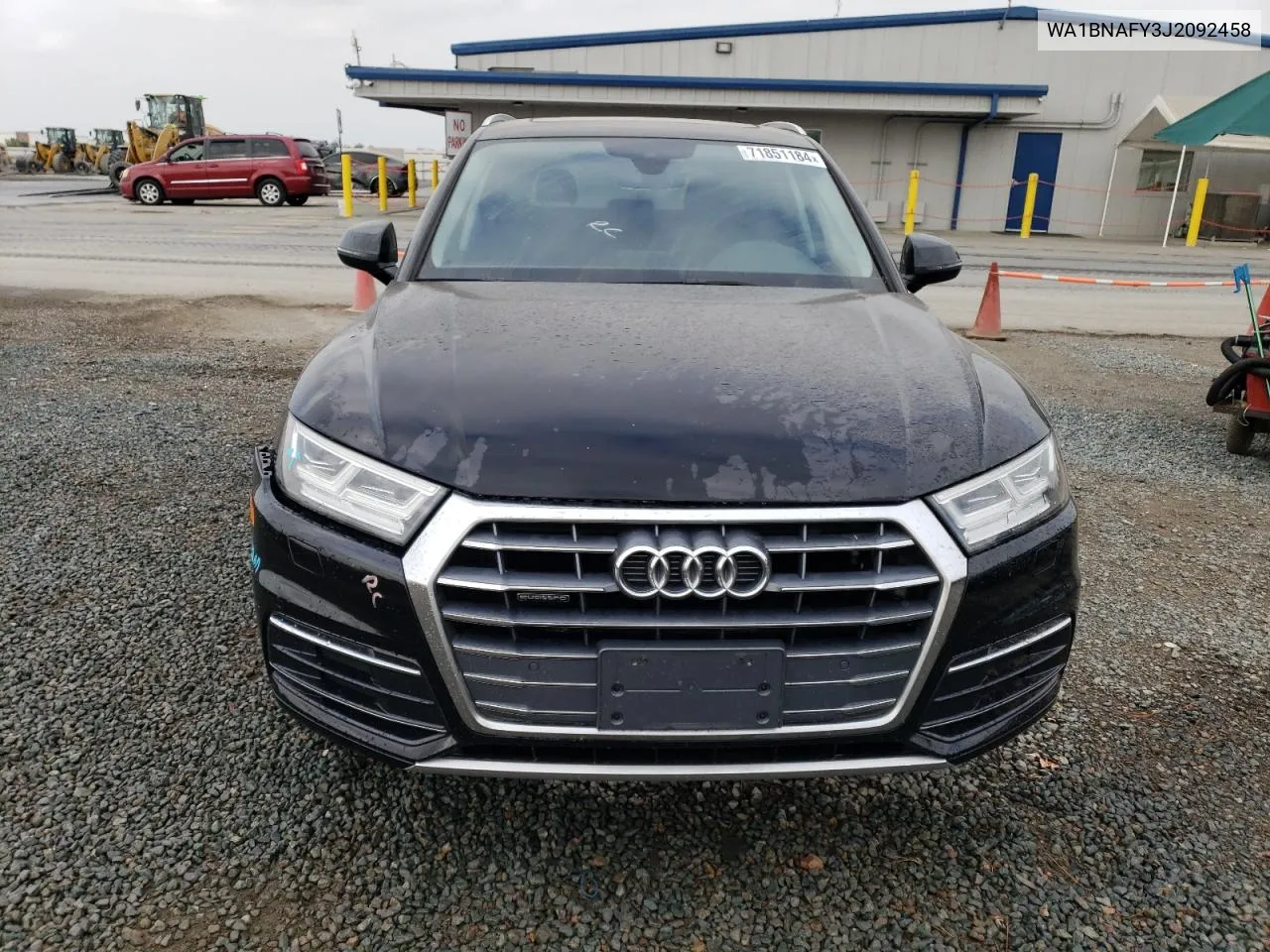 2018 Audi Q5 Premium Plus VIN: WA1BNAFY3J2092458 Lot: 71851184